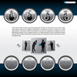 Website template design with beer cans Website template design with beer cans
