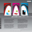 Website template with products Website template with products