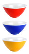 Ceramic bowls isolated on white background Ceramic bowls isolated on white background