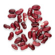 Pile of beans isolated on white background Pile of beans isolated on white background