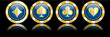 Four chips for casino