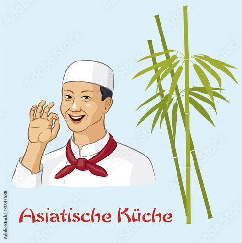 Vektor: Asiatische Küche Asiatische Küche