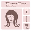 Friseur - Firmenzeichen