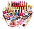 Decorative cosmetics for makeup. Decorative cosmetics for makeup.