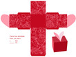 Gift box template