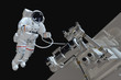 The astronaut
