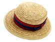 School Straw Boater Hat