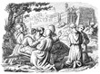 Depicts the death of Saint Francis of Assisi
