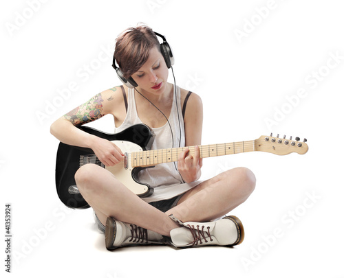 Photo: Electric guitar Electric guitar