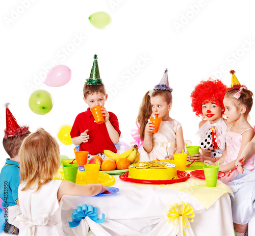 Photo: Child birthday party . Child birthday party .