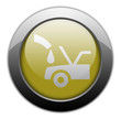 Yellow Metallic Orb Button 