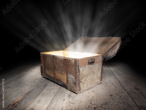 Photo: Chest of treasure Chest of treasure