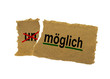 "alles ist möglich" konzept