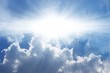 Beautiful blue sky