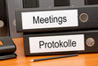 Meetings und Protokolle