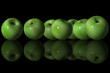 Group of Green Apple Group of Green Apple