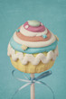 Colorful cupcake pops Colorful cupcake pops