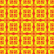 Seamless red and yellow pattern