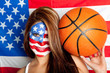 American basketball fan