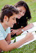Students outdoors