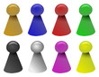 Gesellschaftsspiele - Spielfiguren