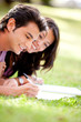 Students outdoors