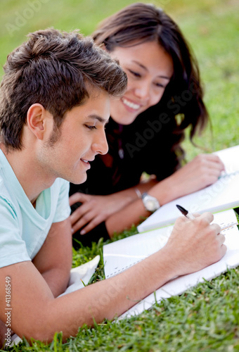 Photo: Students outdoors Students outdoors