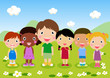 group of kids