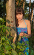 girl among trees girl among trees