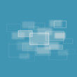 Blurred squares merging