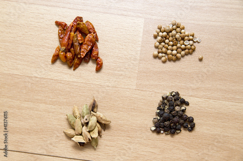 Photo: Spice types Spice types