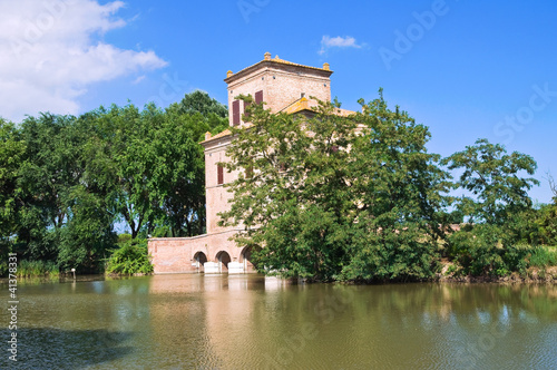 Photo: Abate Tower. Mesola. Emilia-Romagna. Italy. Abate Tower. Mesola. Emilia-Romagna. Italy.