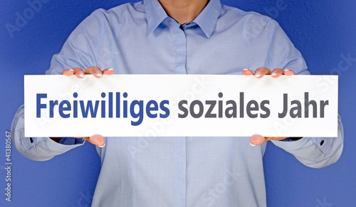 Photo: Freiwilliges soziales Jahr Freiwilliges soziales Jahr