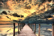sunset bridge