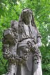 Historical cemetery statue by Jackie DeBusk