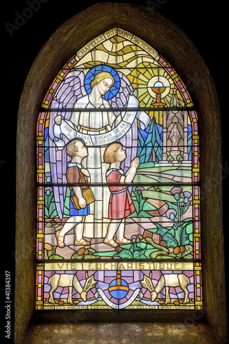 Photo: Pont-de-Beauvoisin - Stained glass Pont-de-Beauvoisin - Stained glass