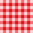 Pattern picnic tablecloth vector