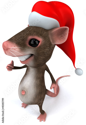 Illustration: Souris de noël Souris de noël