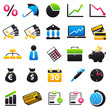 economic Color & Black Icons