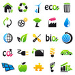 ecology Color & Black Icon