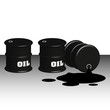 Leaking oil barrel