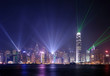 Symphomy og light show in Hong Kong