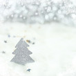 Weihnachtskarte - Schneefall Weihnachtskarte - Schneefall