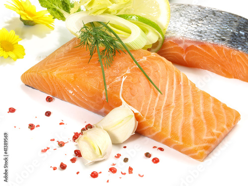 Photo: Lachs - Portionsstücke Lachs - Portionsstücke