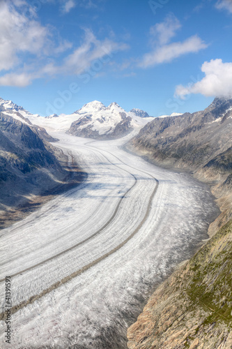 Photo: Aletsch glacier, Switzerland Aletsch glacier, Switzerland