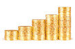 stack of coins (russian 10 rubles)