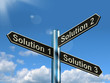 Solution 1 2 or 3 Choice Showing Strategy Options Decisions Or S