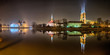 Ostrow Tumski in the night, Wroclaw