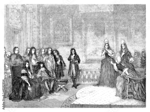 Illustration: Theatre 17th - Louis XIV - Versailles Theatre 17th - Louis XIV - Versailles