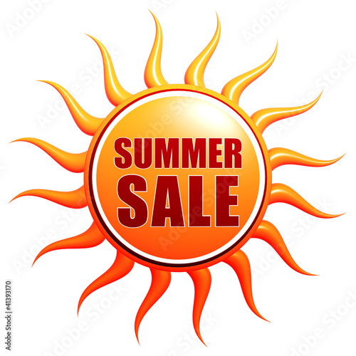 Illustration: Summer sale Summer sale